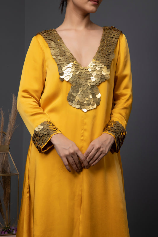 Sunbaording Flapcollar Kurta