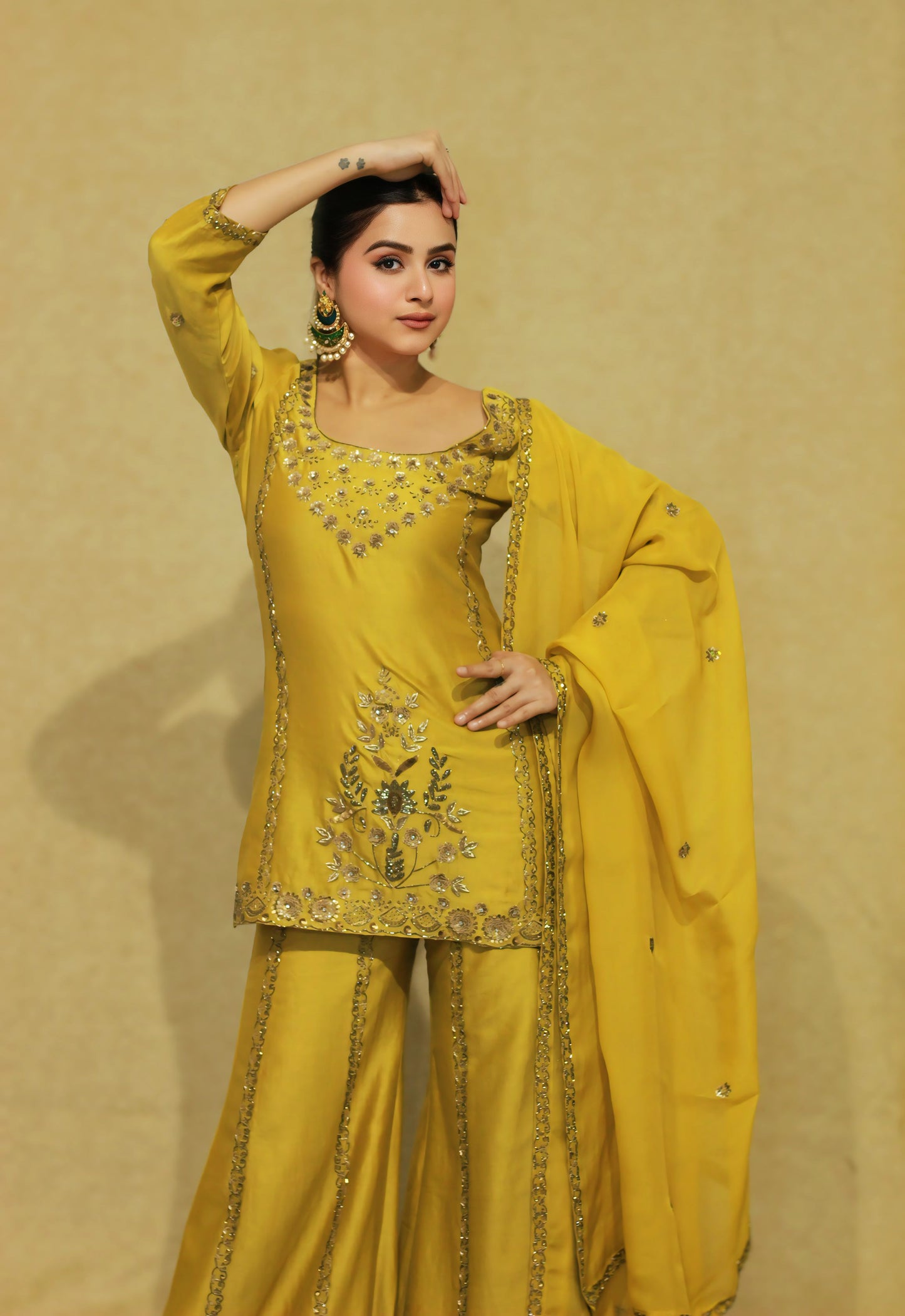 Saanjh Sharara Suit