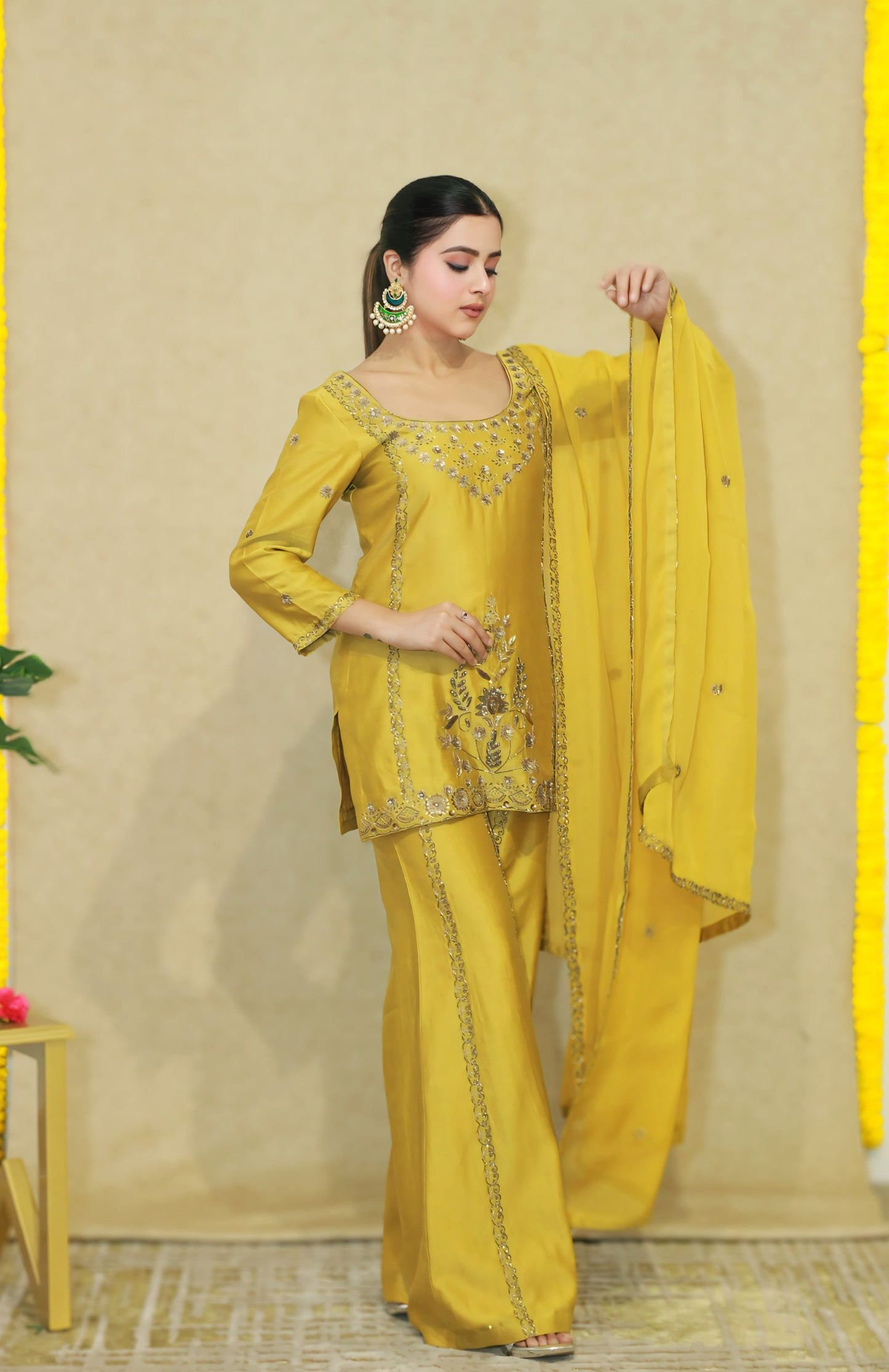Saanjh Sharara Suit