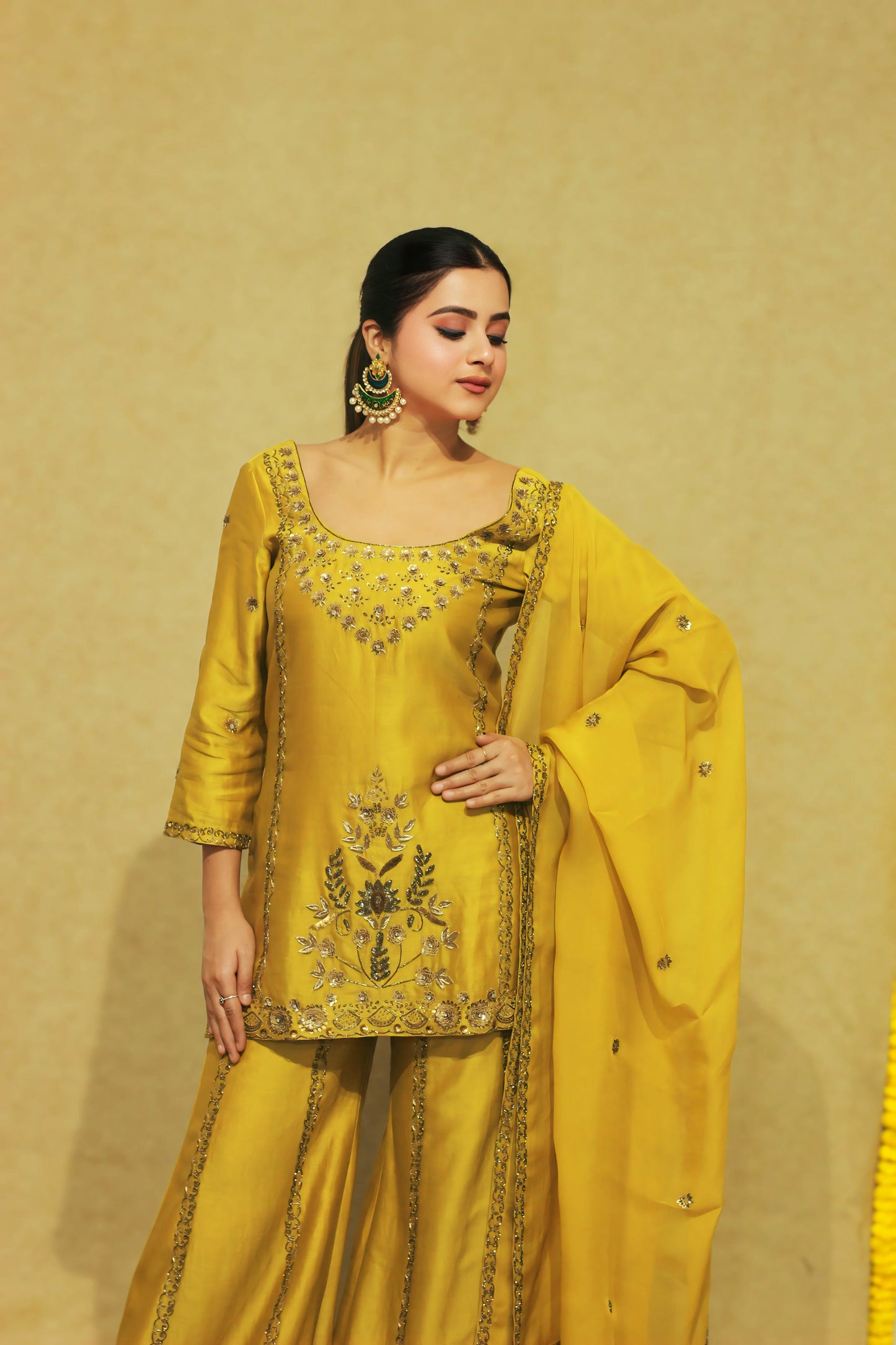 Saanjh Sharara Suit