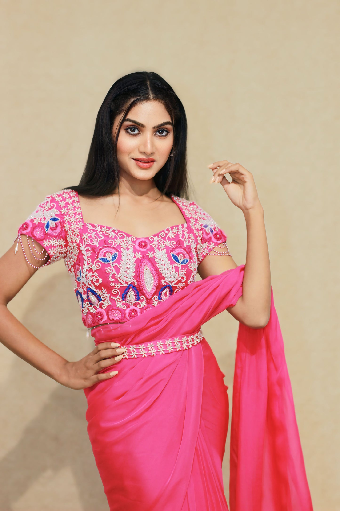 Rangoli Drape Saree