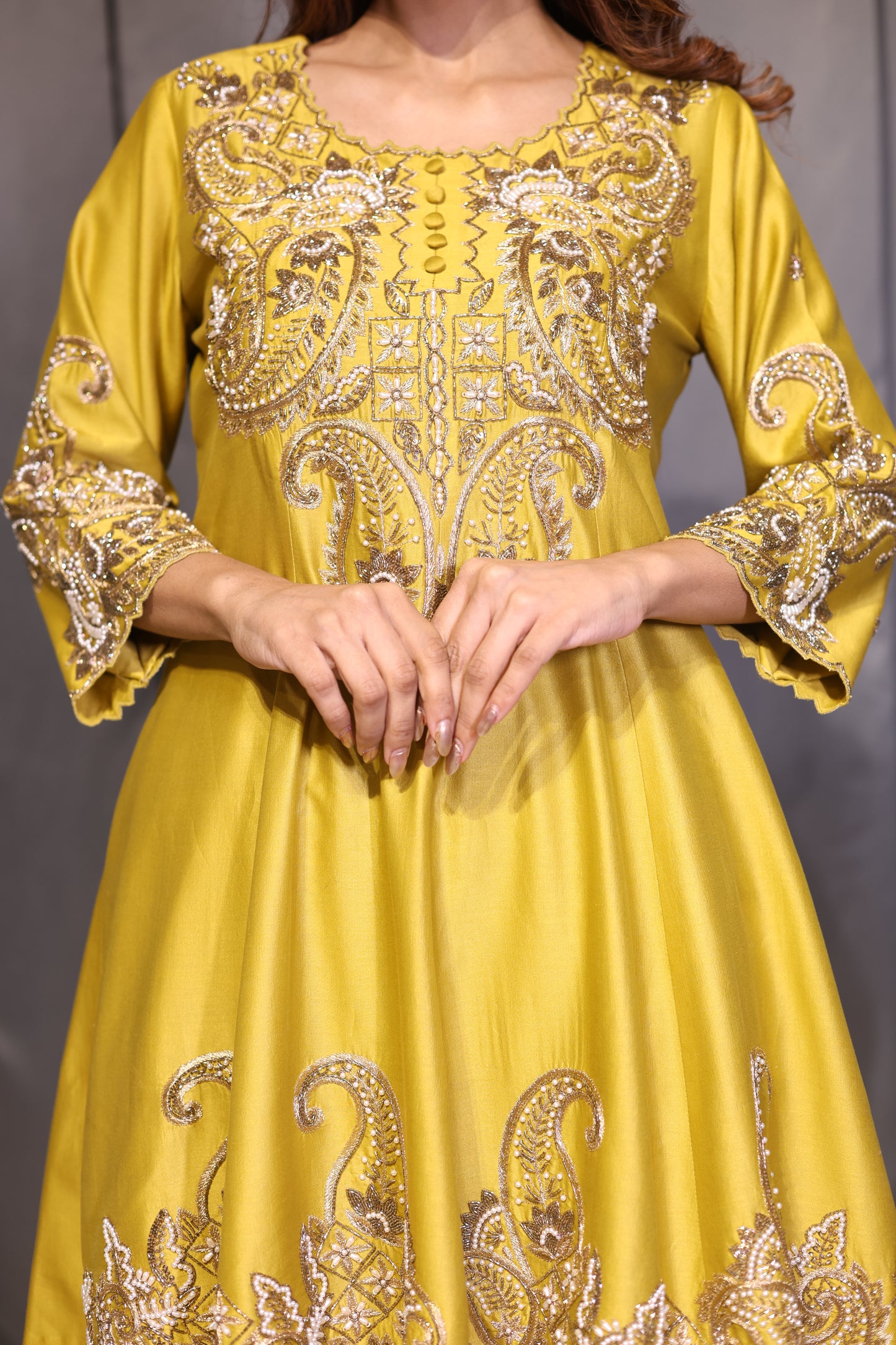Sukhi Short Anarkali Kurta Set