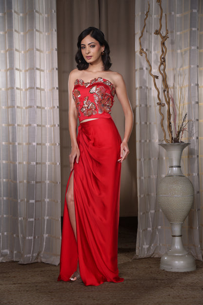 Red Dunes Corset Style