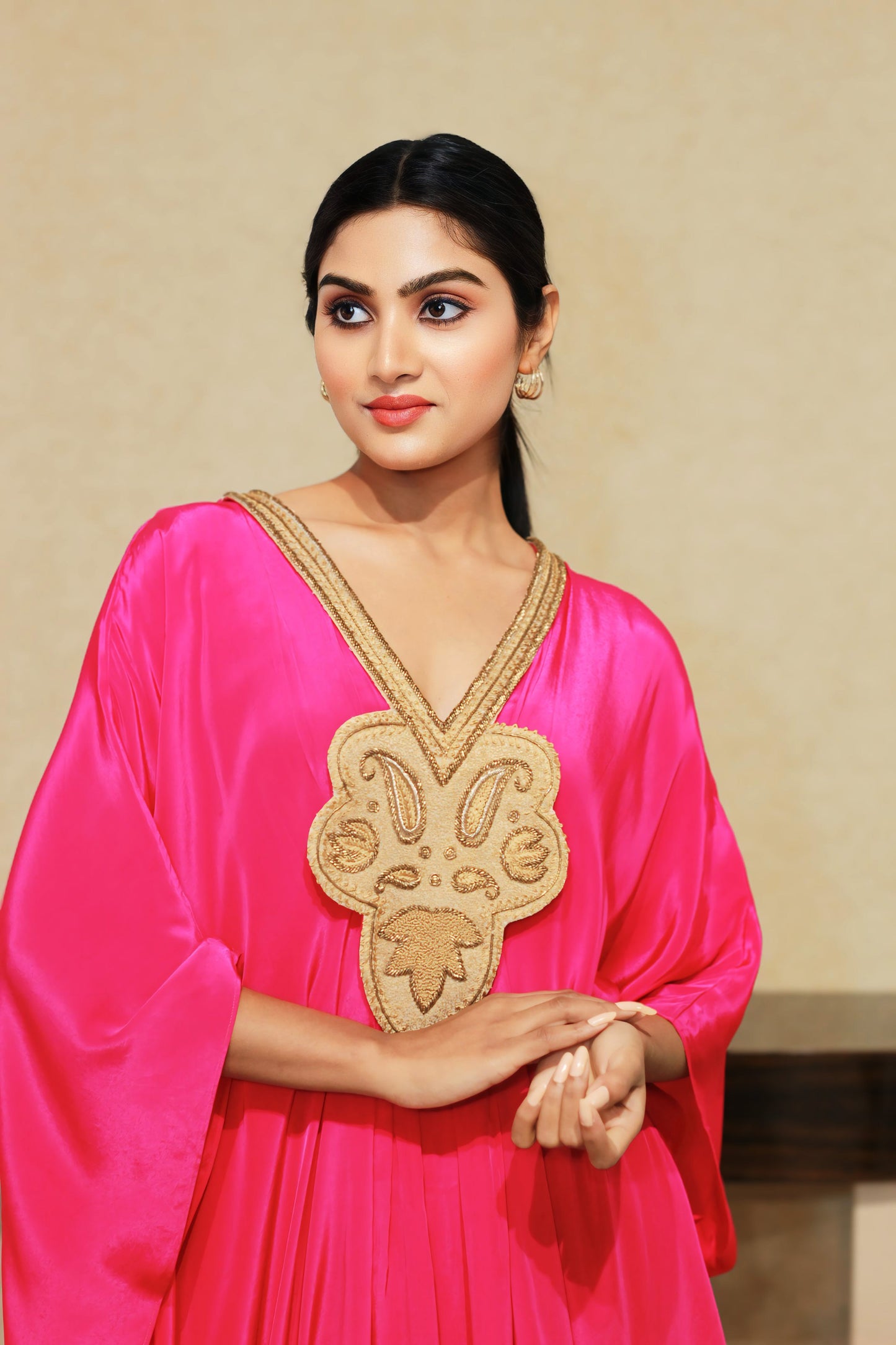 Zyna Zardozi Kaftan
