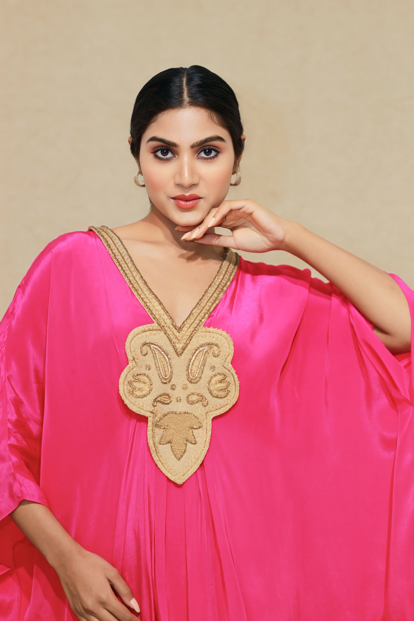 Zyna Zardozi Kaftan