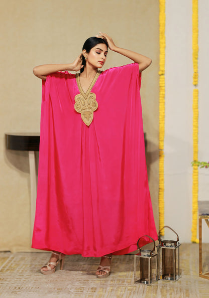 Zyna Zardozi Kaftan