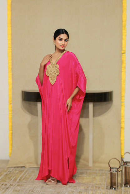 Zyna Zardozi Kaftan