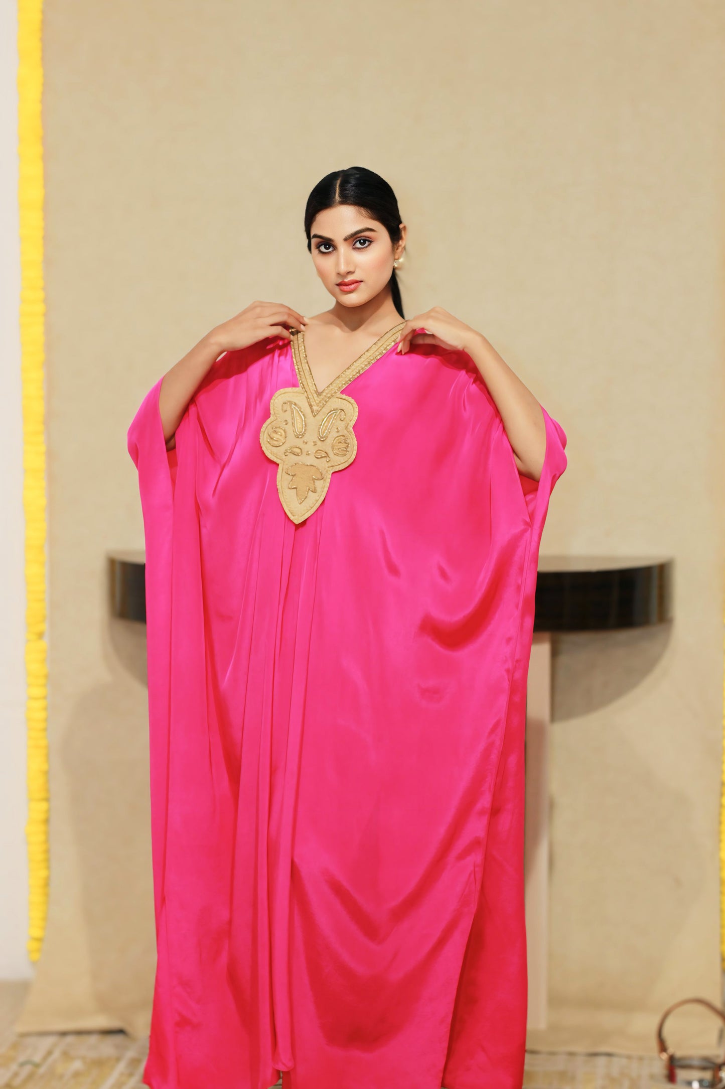 Zyna Zardozi Kaftan