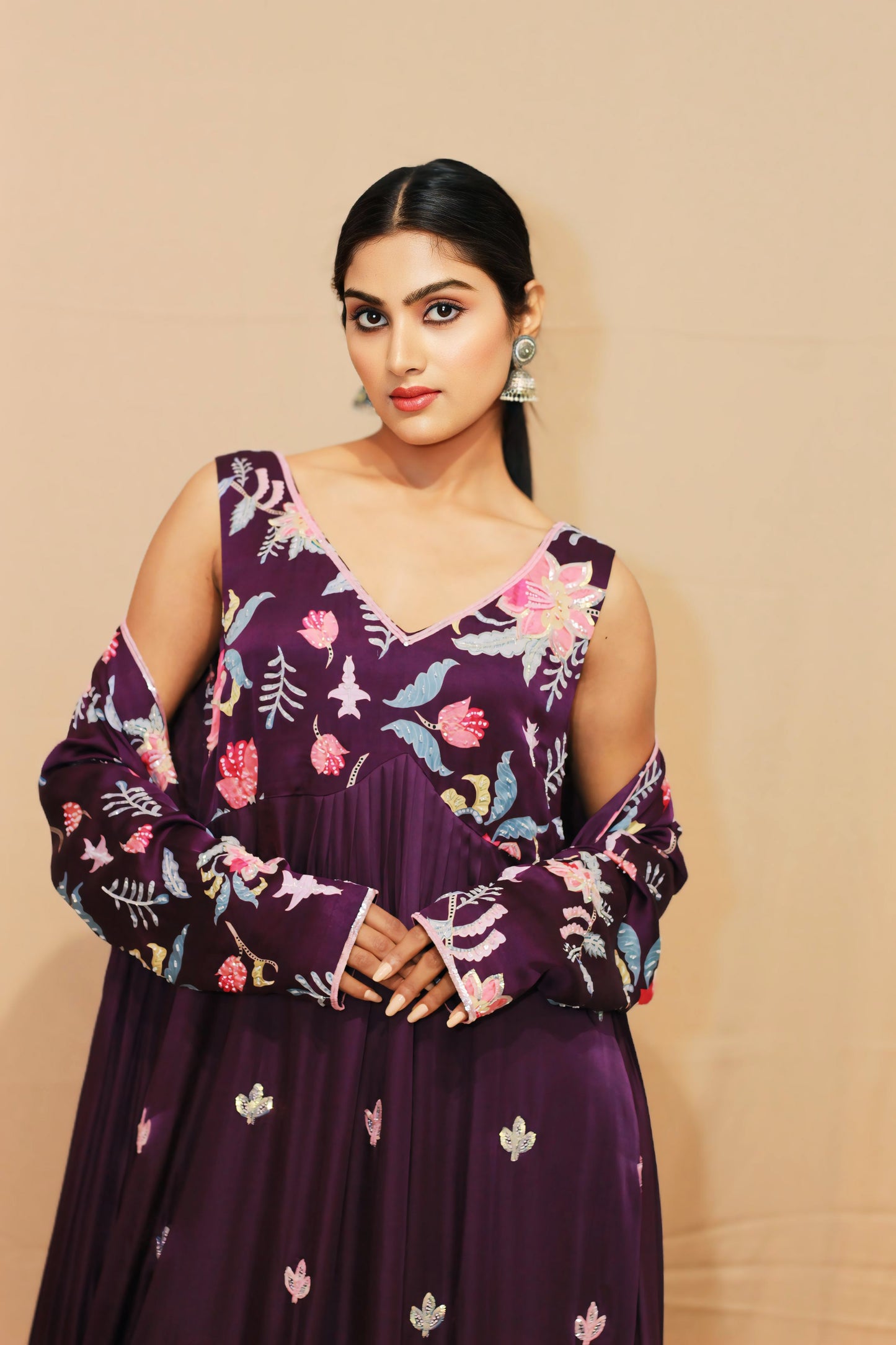 Vasant Jacket Style Digital Print Suit